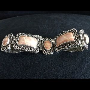 BRIGHTON Park Avenue Bracelet, Charms, Linen Pouch